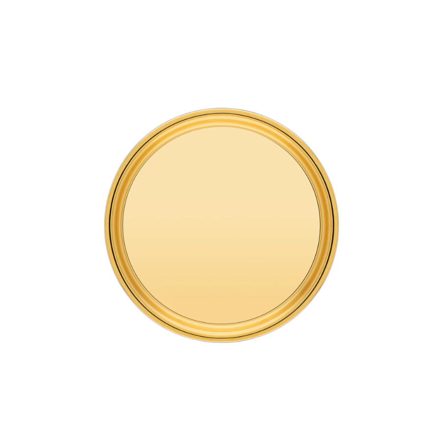 4973031 - 1 1/2" - Hollywood Hills Knob - Unlacquered Brass