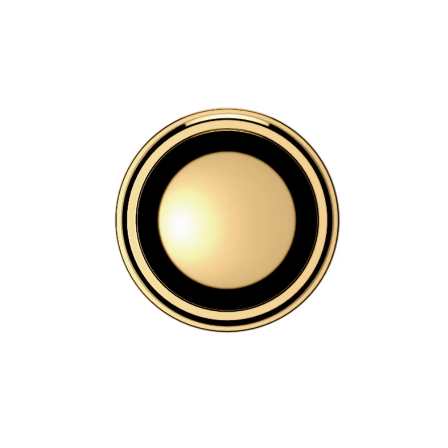 4456031 - 1.25" - Severin Fayerman C Knob - Unlacquered Brass