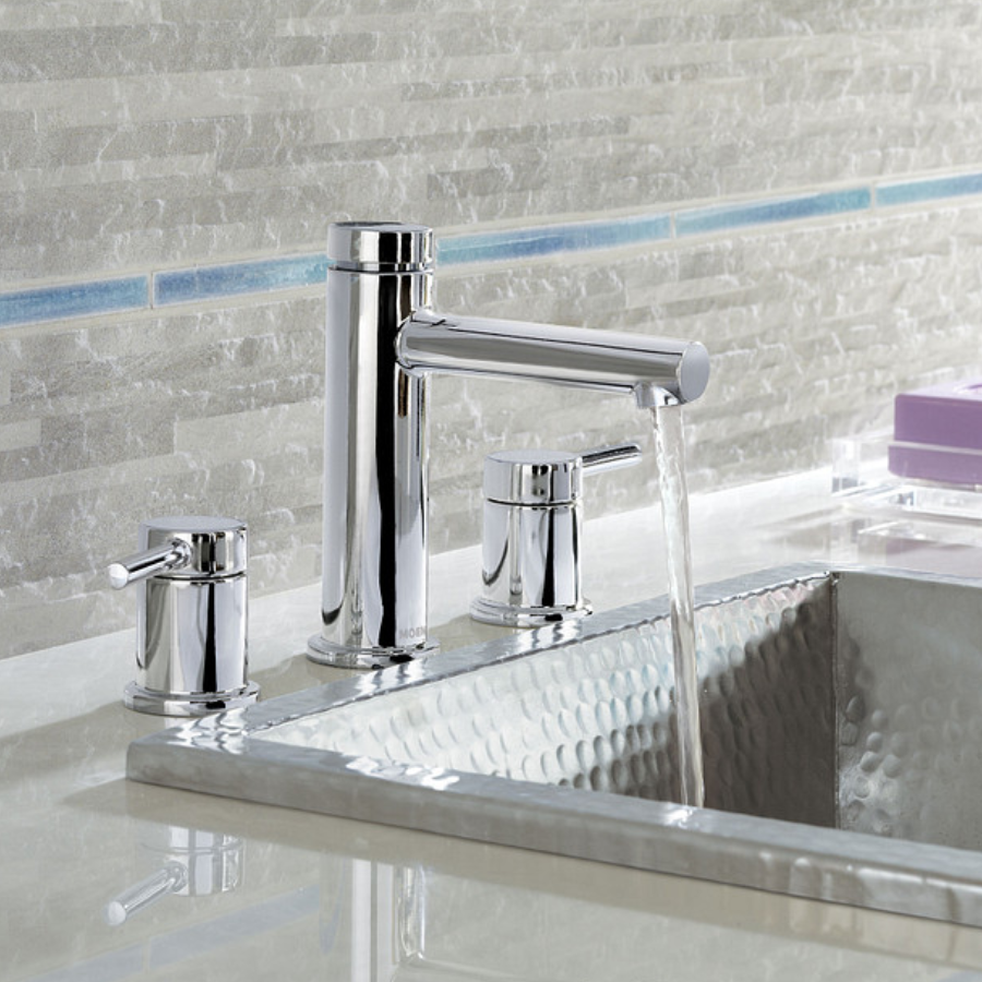 T6193BN - Align Two-Handle High Arc Bathroom Faucet - Brushed Nickel