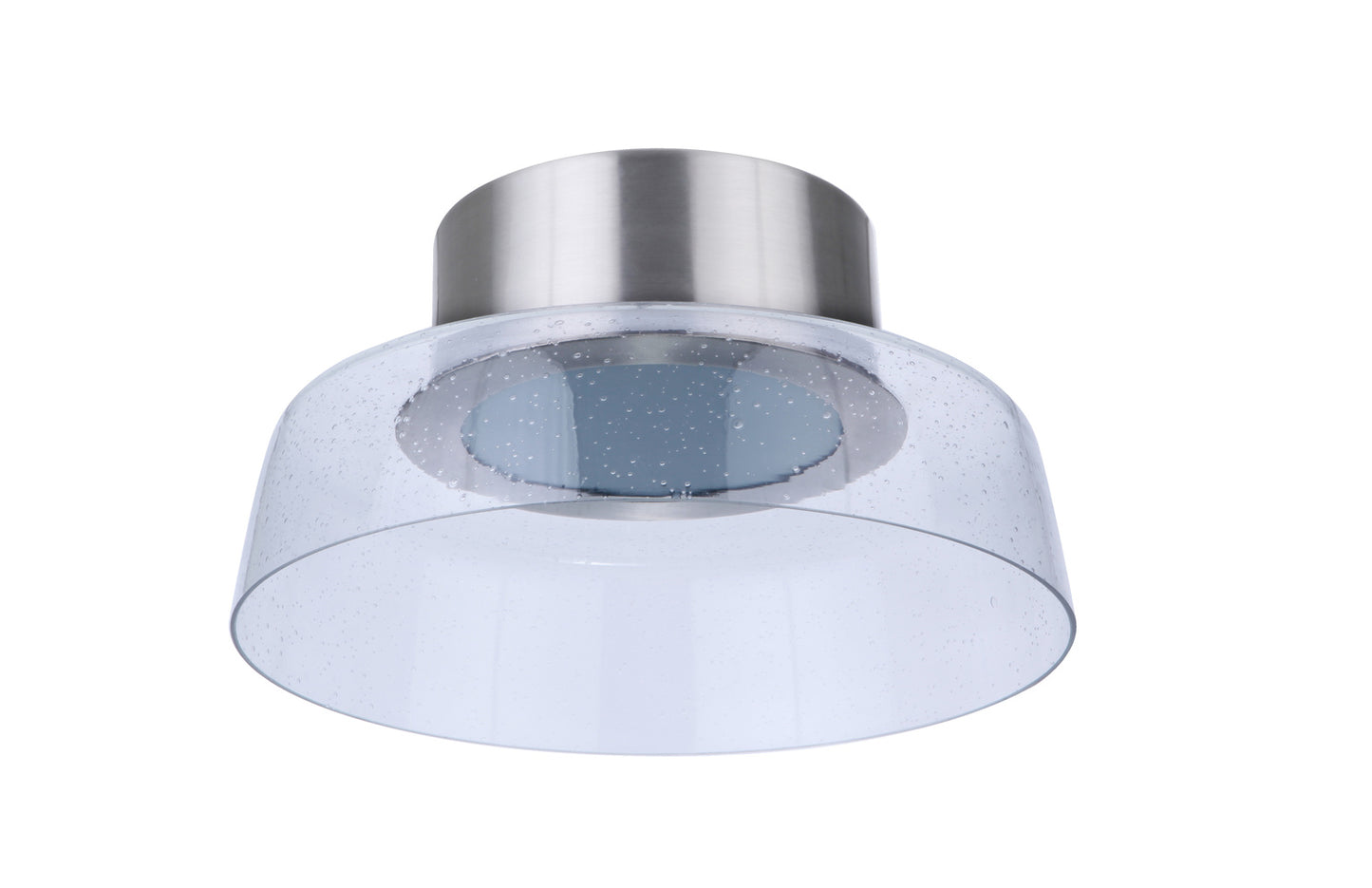55181-BNK-LED - Centric 1 Light 12.5" Wide Flush Mount - Brushed Nickel
