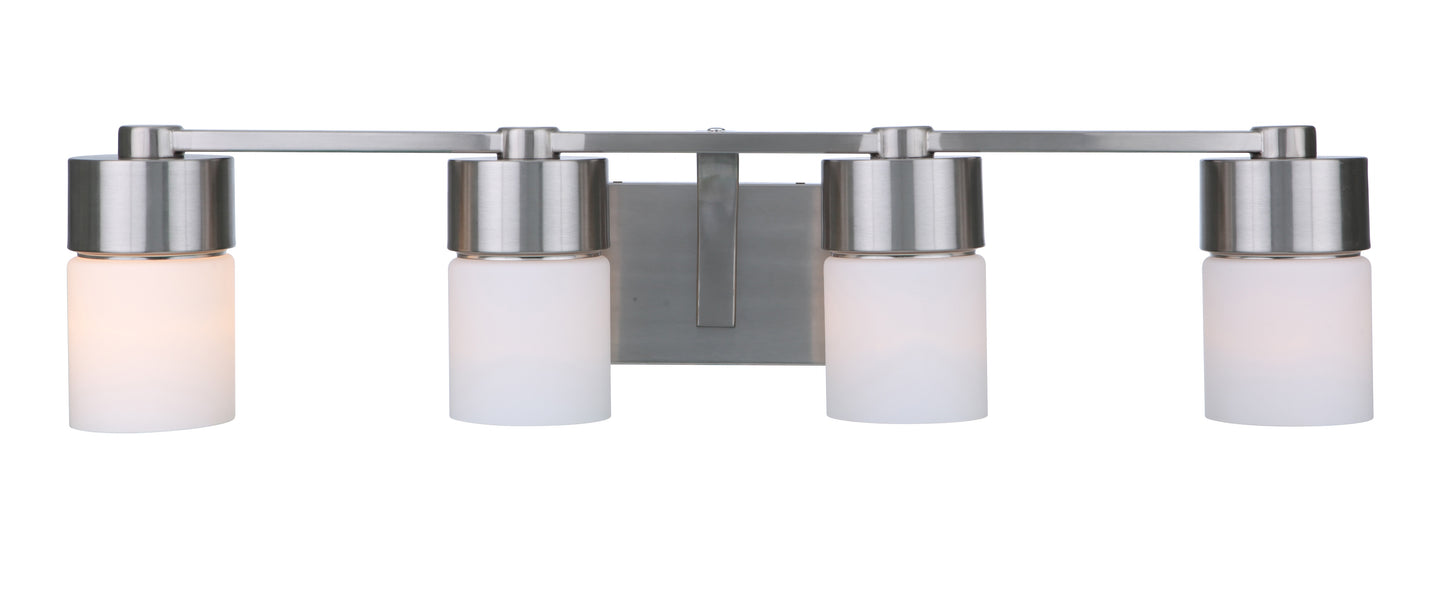 12331BNK4 - District 4 Light 31" Wide Vanity Light - Brushed Nickel