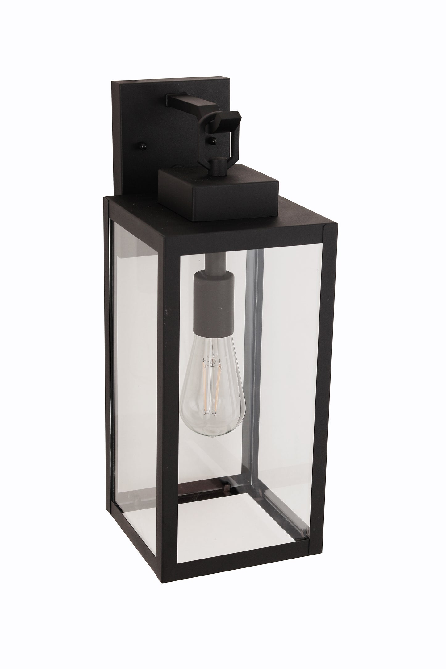 ZA6814-TB - Marin 1 Light 17" High Outdoor Wall Lantern - Textured Black