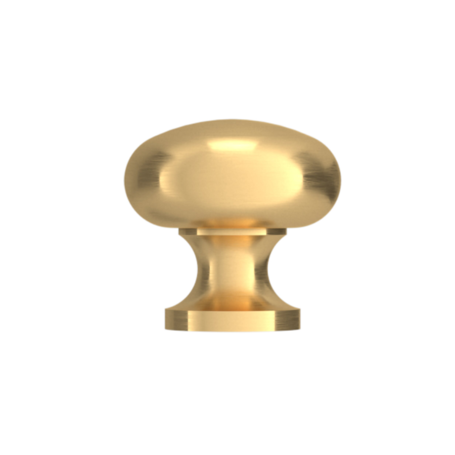 4704044 - 1" - Classic Knob - Satin Brass