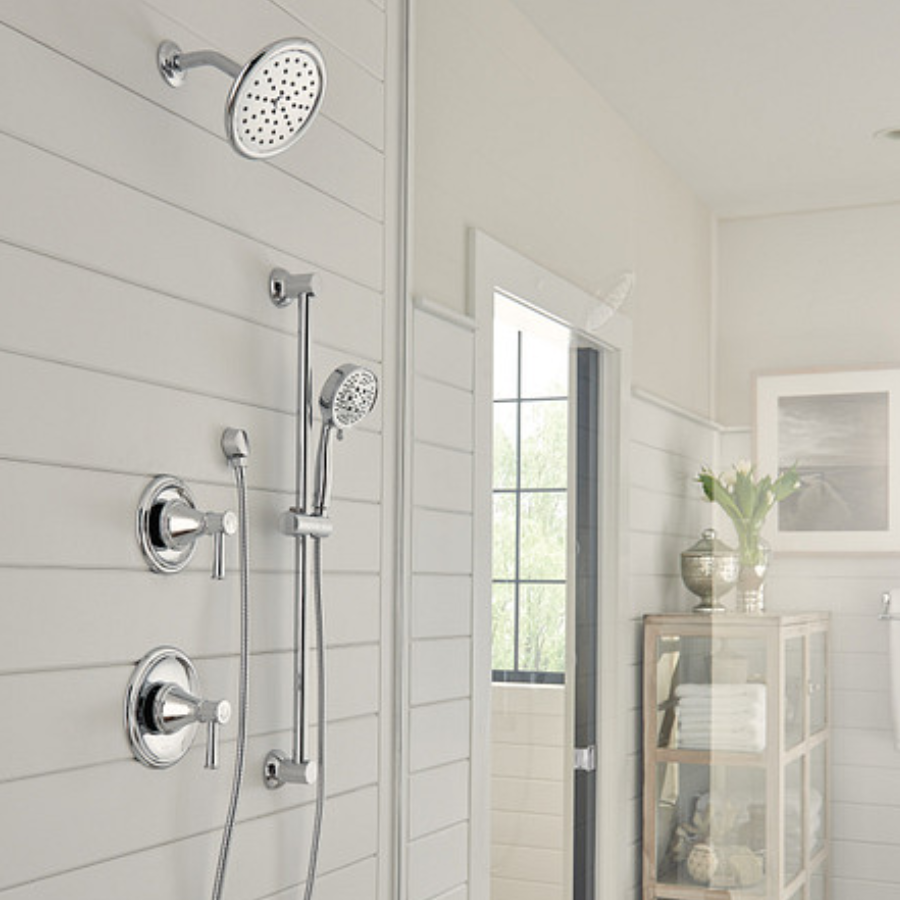 CL10154 - 6" Shower Arm & Flange - Chrome