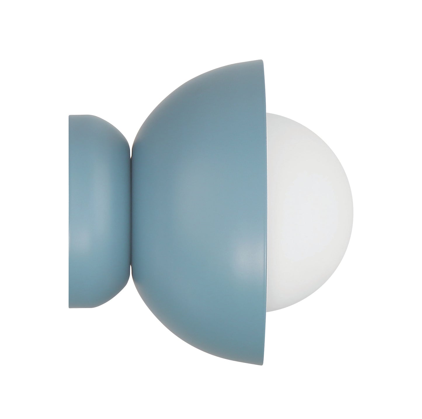 59161-DB - Ventura Dome 1 Light 7.63" High Wall Sconce - Dusty Blue