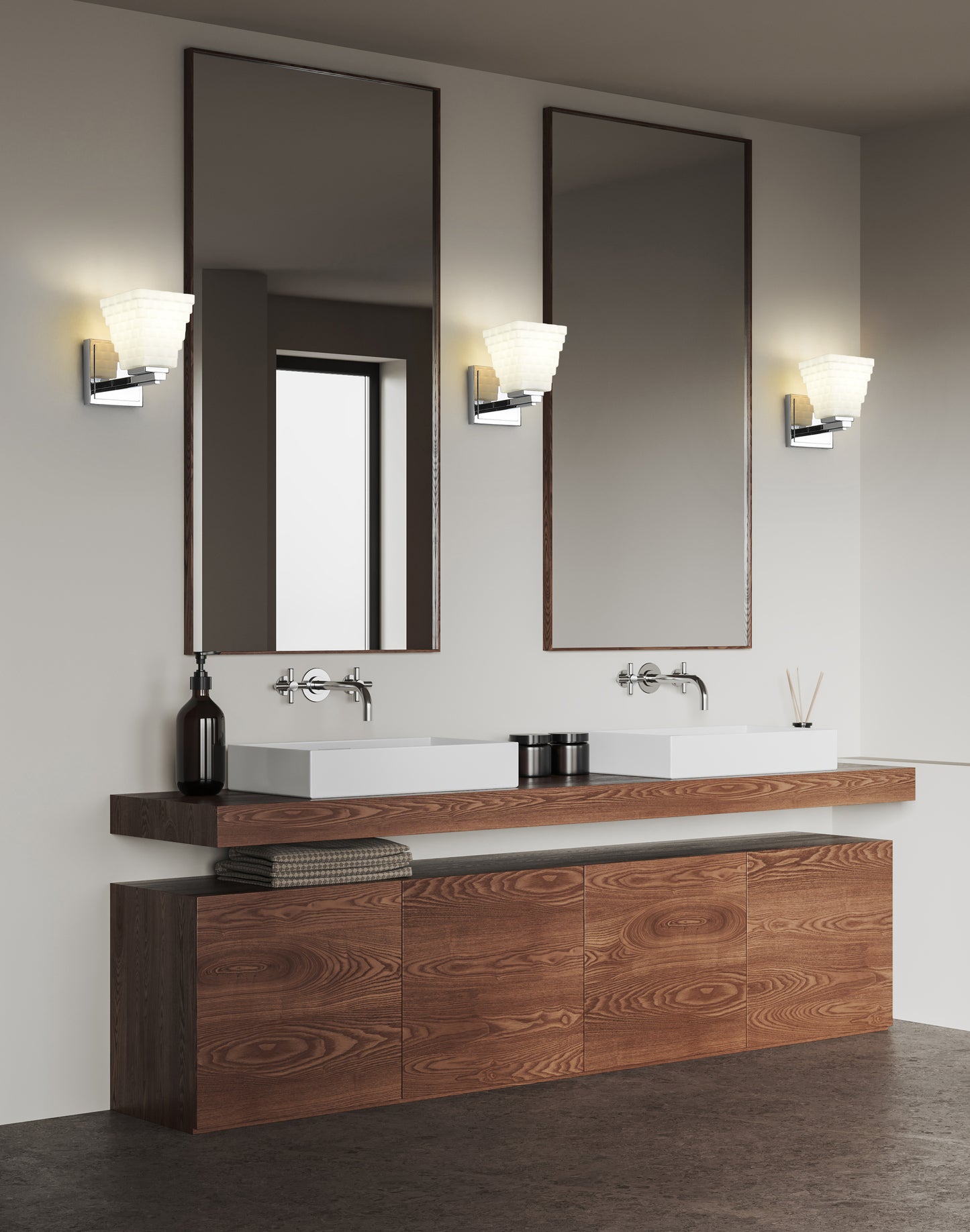 7514-1S-CH - Annalise 1 Light Wall 7" Sconce - Chrome