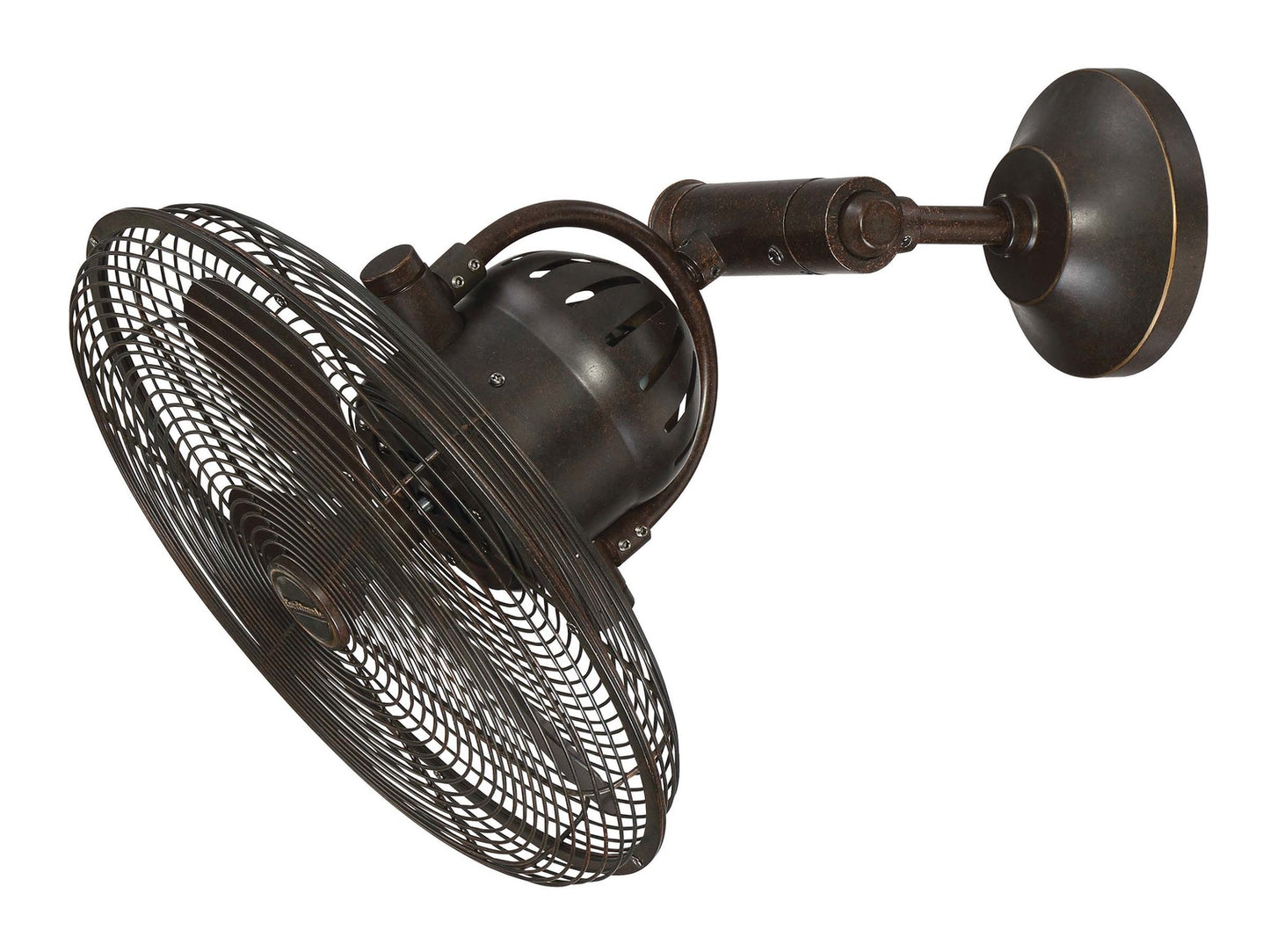 BW414AG3 - Bellows IV Indoor/Outdoor 14" 3 Blade Indoor Outdoor Ceiling Fan - Aged Bronze Textured