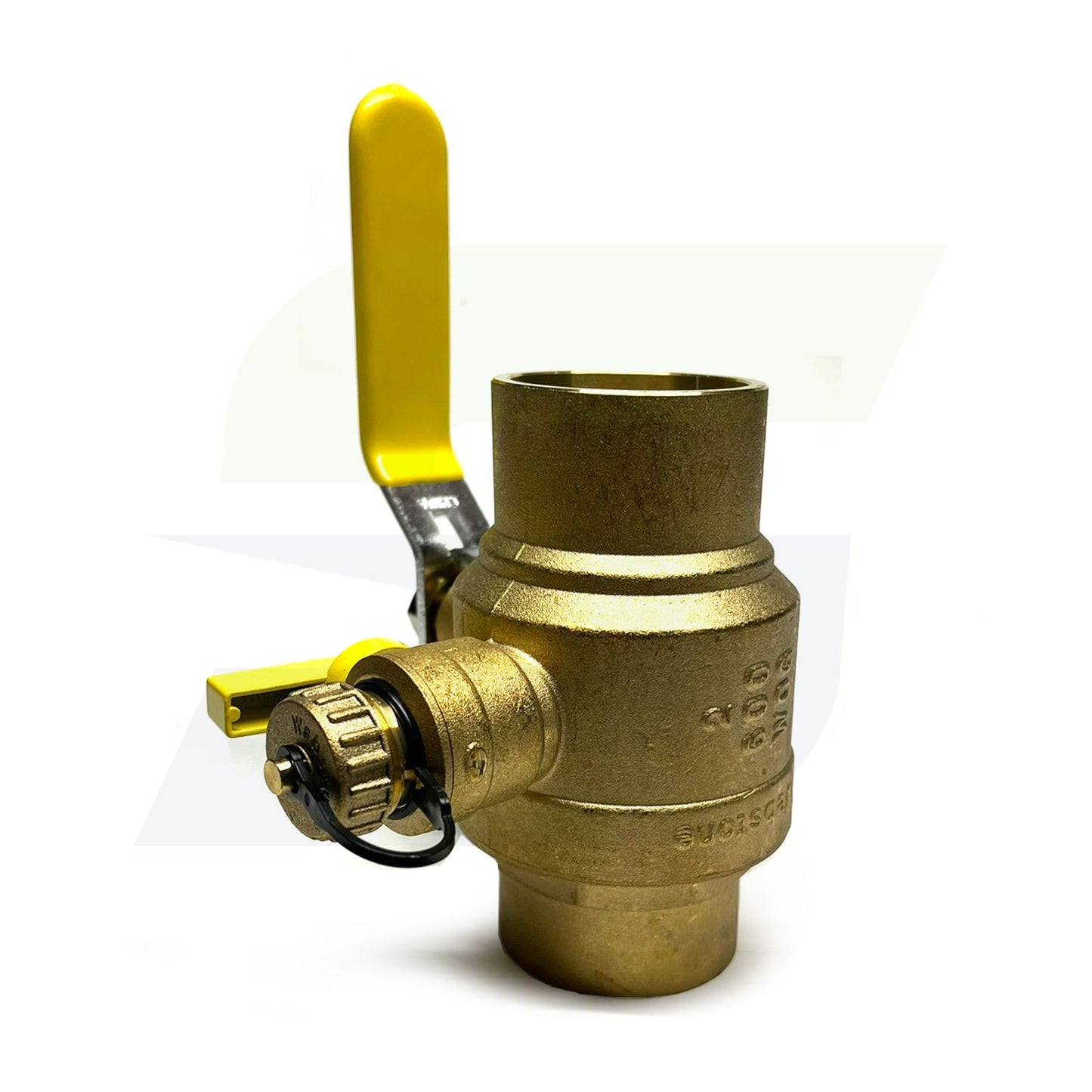 50617 - 2" Sweat Lead Free Ball Valve with Drain