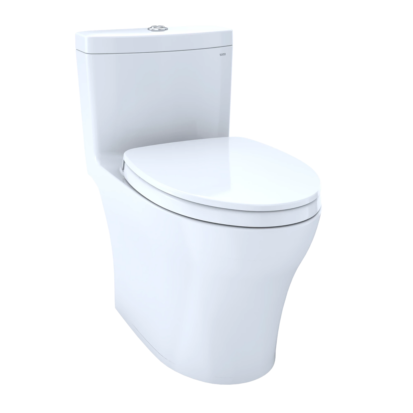 MS646124CEMFGN#01 - Aquia Iv Universal Height Washlet+ One-Piece - Cotton White