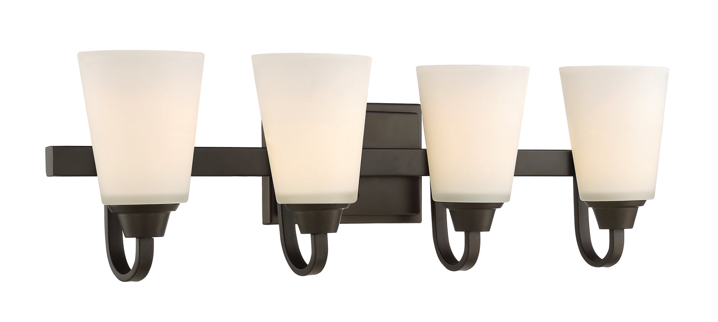 41904-ESP - Grace 4 Light 28" Wide Vanity Light - Espresso