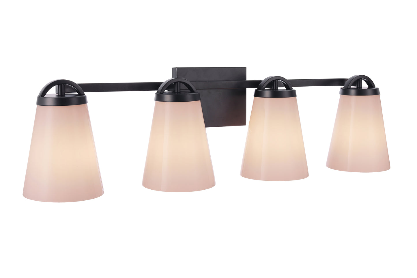 20732FB4 - Zane 4 Light 32" Wide Vanity Light - Flat Black