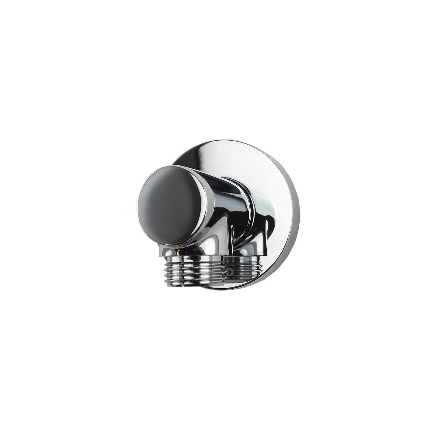 TBW01014U#CP - Wall-outlet, Round - Polished Chrome