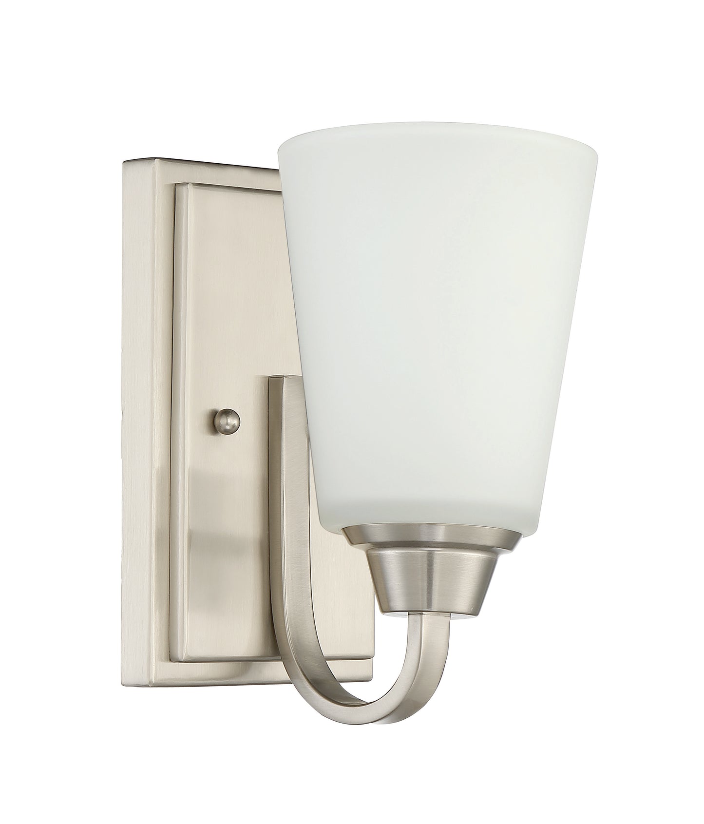 41901-BNK - Grace 1 Light 8.5" High Wall Sconce - Brushed Nickel