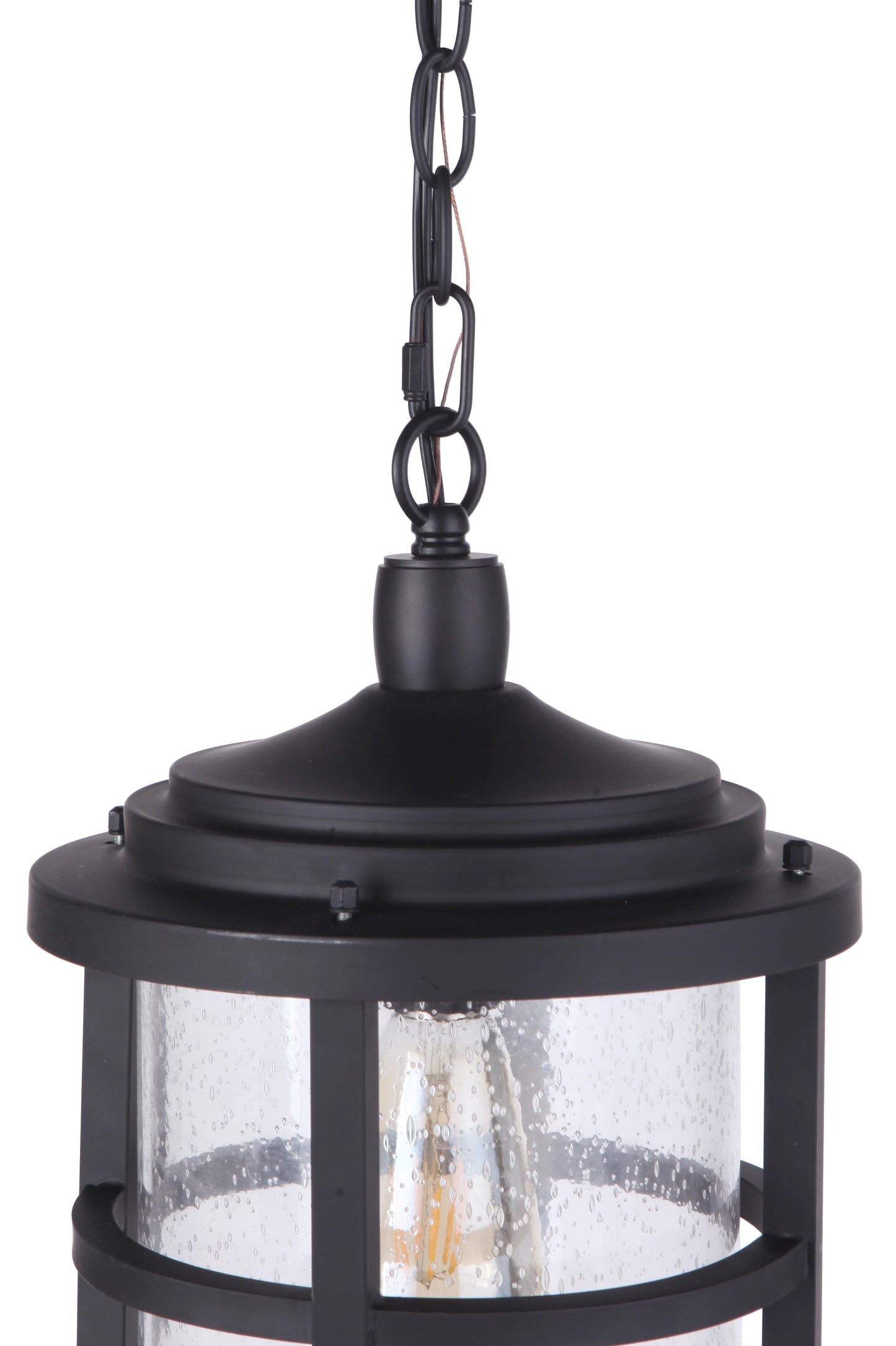 ZA4721-MN - Voyage 1 Light 9.5" Wide Outdoor Pendant - Midnight