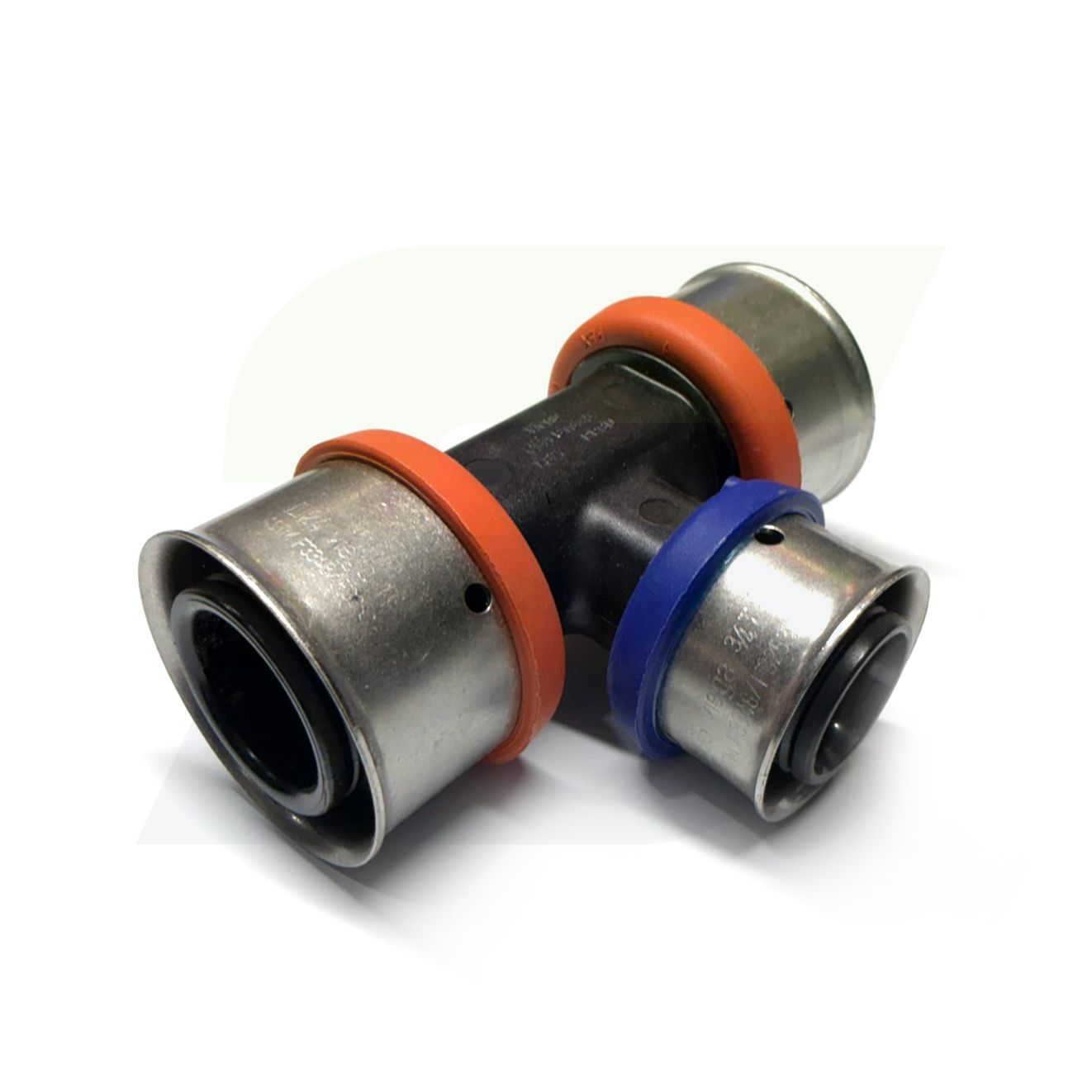 49554 - V5618 Polymer PEX Tee, 1" x 1" x 3/4"