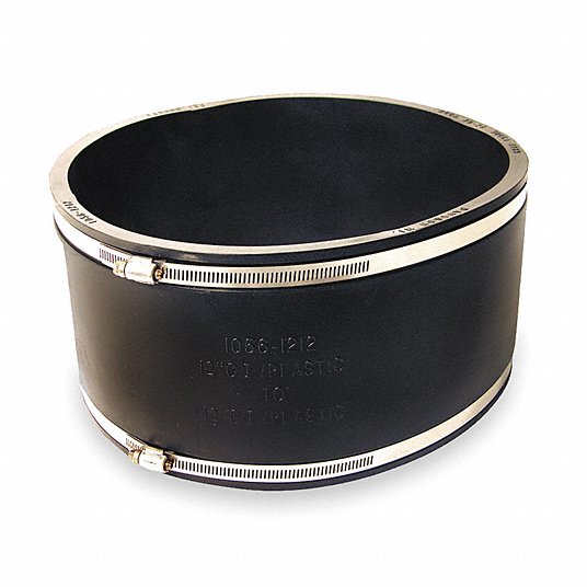 1056-1010 - Cast Iron / Lead / Plastic / Steel to Cast Iron / Lead / Plastic / Steel Flexible Coupling - 10"