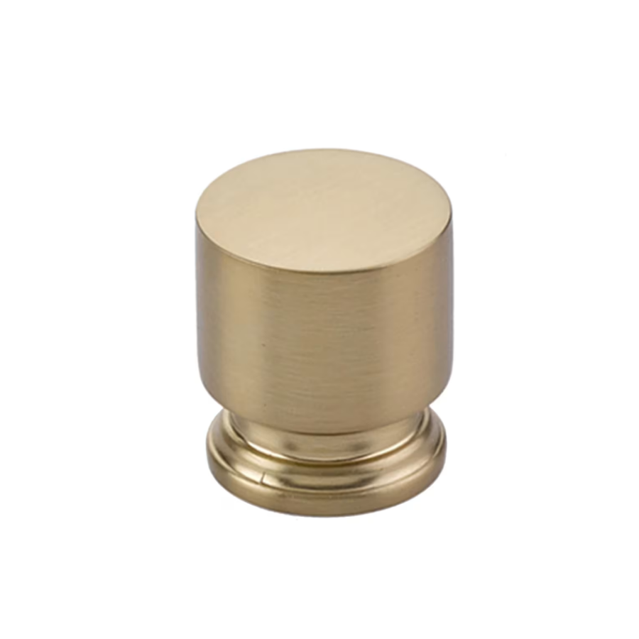 86469US4 - Prosser 1" Cylindrical Cabinet Knob - Transitional Heritage Collection - Satin Brass