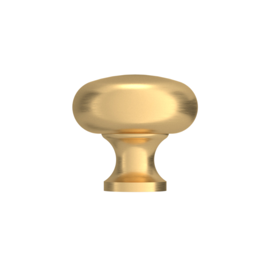 4706044 - 1.25" - Classic Knob - Satin Brass