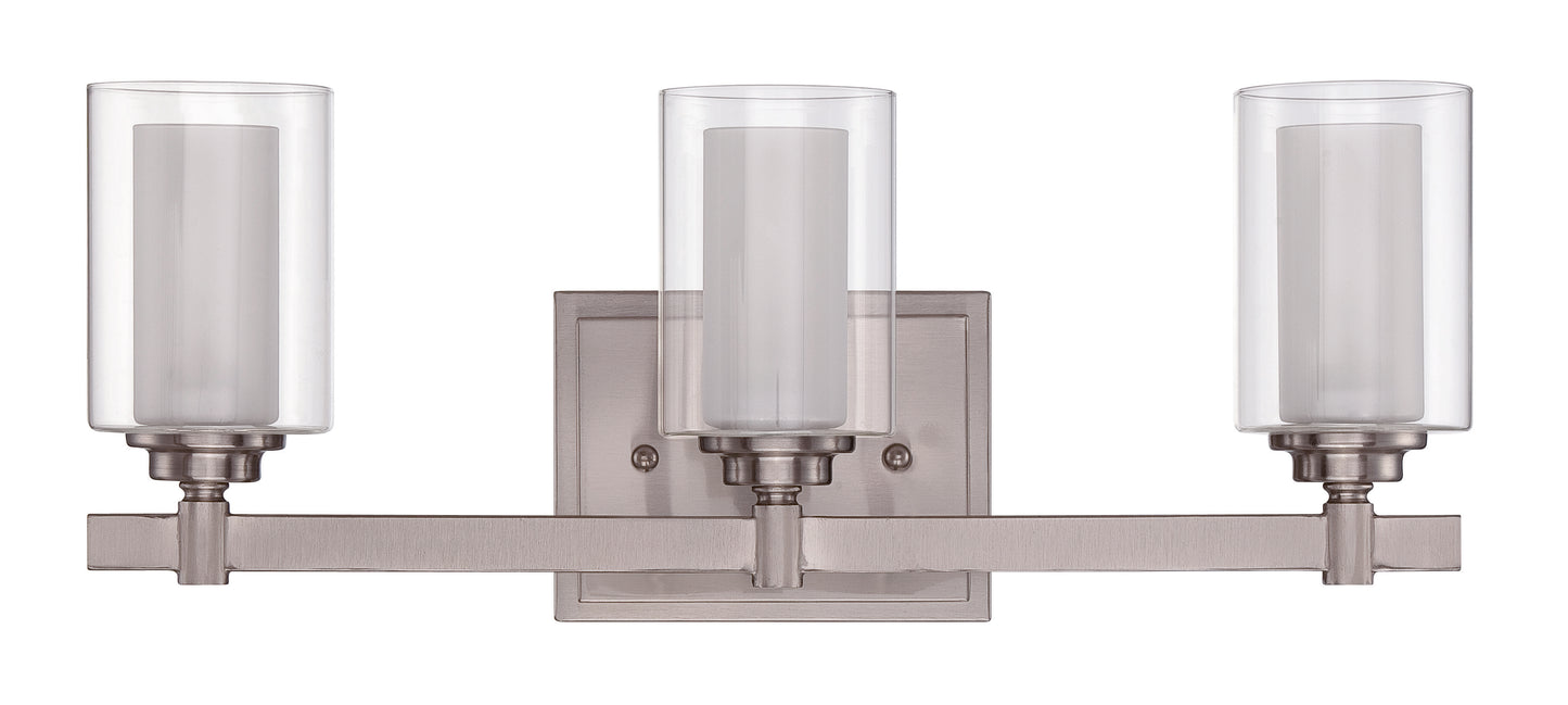16720BNK3 - Celeste 3 Light 20" Wide Vanity Light - Brushed Nickel