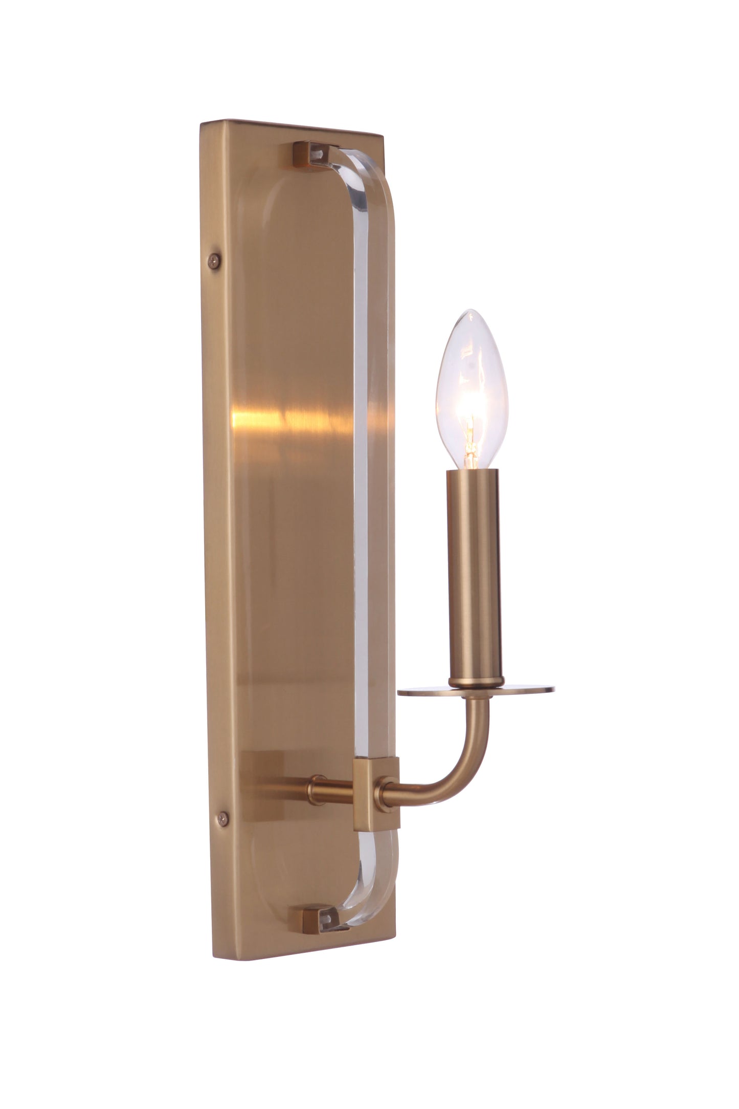 57761-SB - Graclyn 1 Light 16" High Wall Sconce - Satin Brass