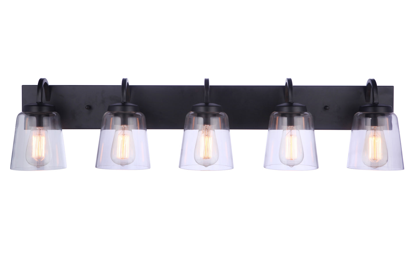 16340FB5 - Elsa 5 Light 40" Wide Vanity Light - Flat Black