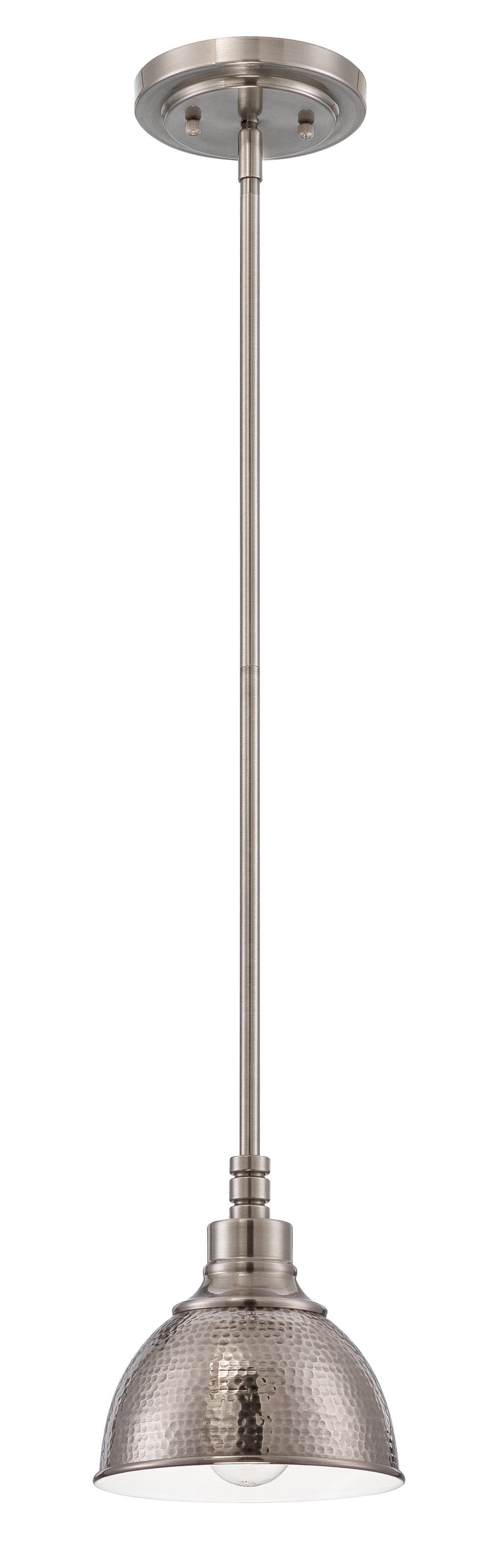 35991-AN - Timarron 1 Light 7.5" Wide Mini Pendant - Antique Nickel