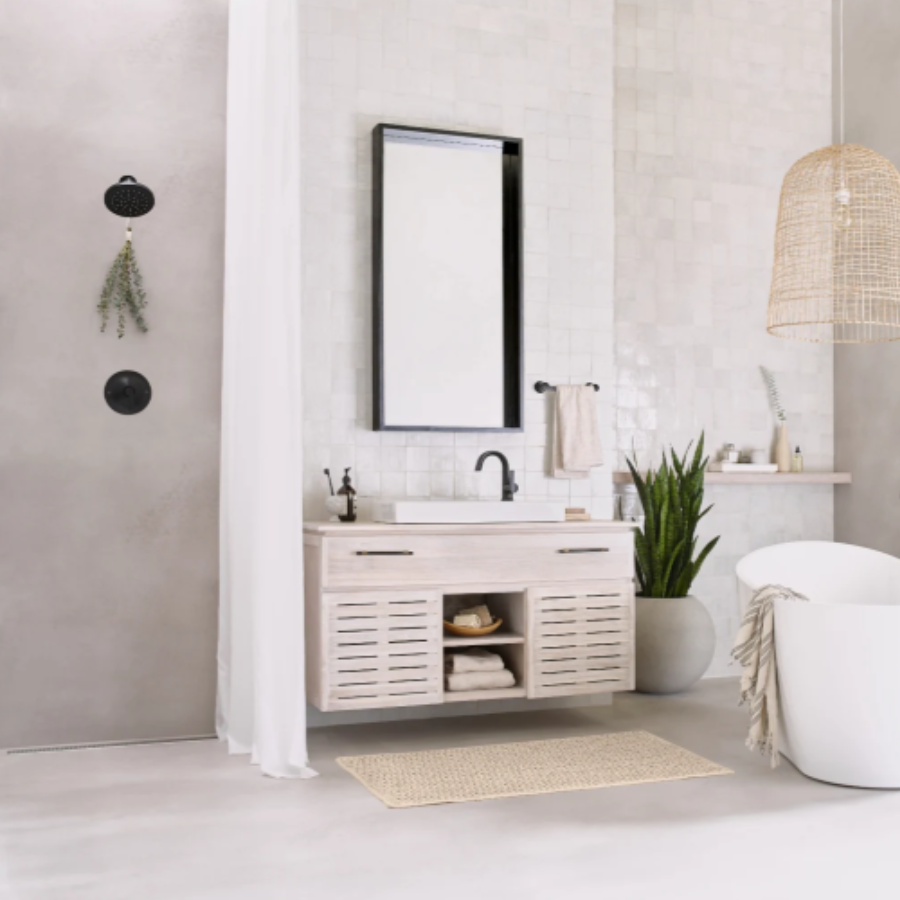 TS2202EPBL - Doux Posi-Temp Eco-Performance Shower - Matte Black