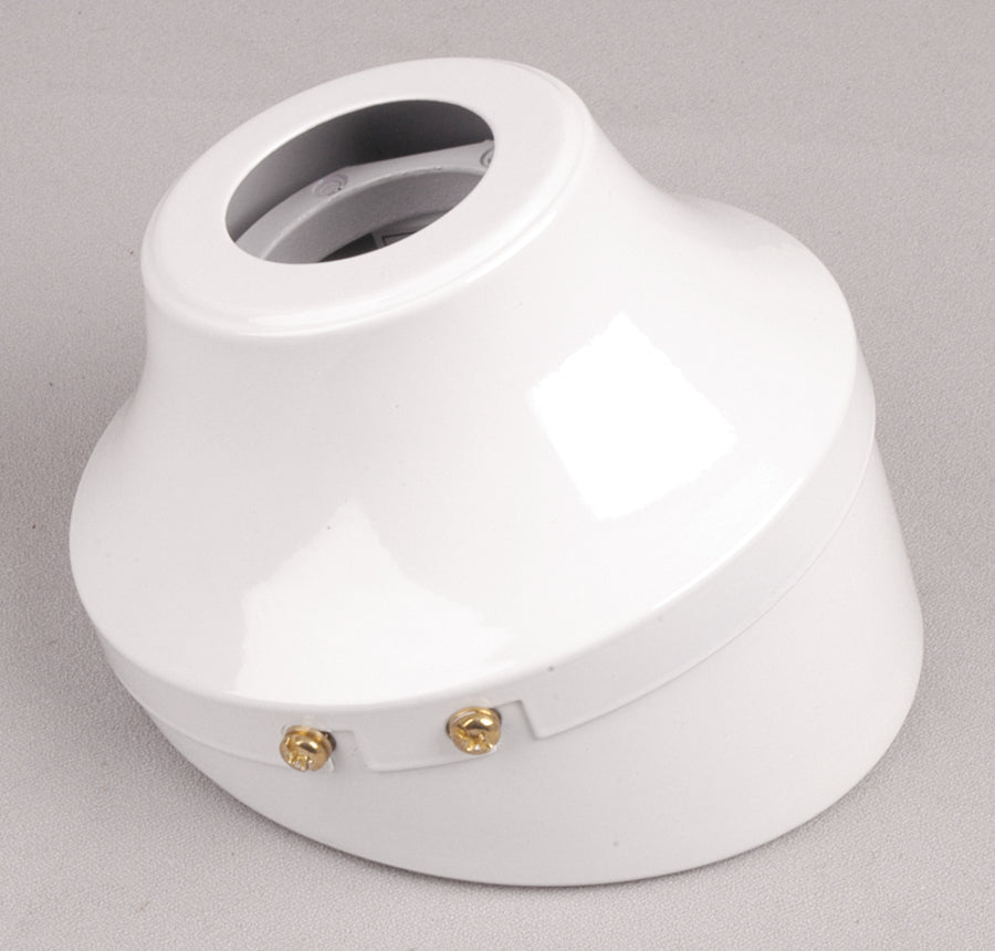 SA130WW - Slope Ceiling Adapter in White