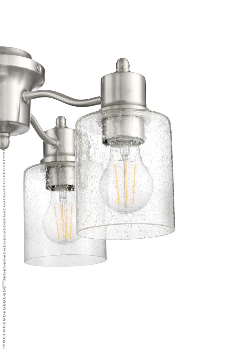 LK403107-BNK-LED - 4 Light Universal Energy Star Light Kit in Brushed Polished Nickel