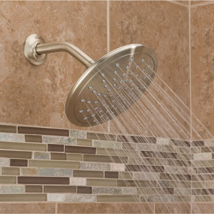 6345EPBN - Moen One-Function 8" Diameter Spray Head Eco-Performance Rainshower - Brushed Nickel