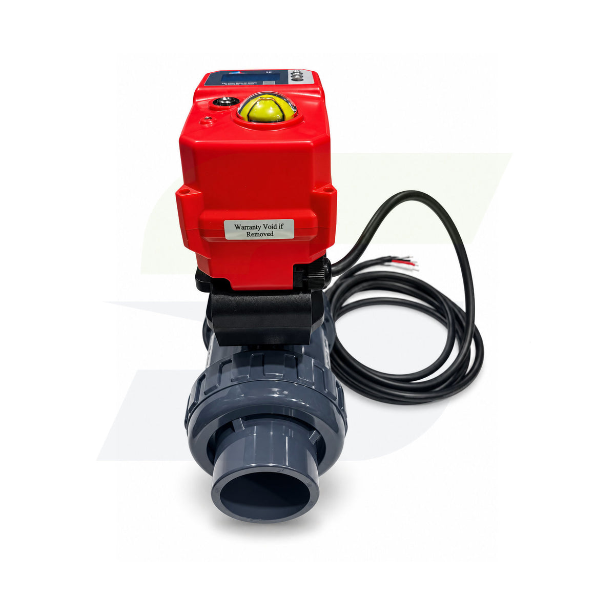 16012170015 - 1-1/2" SST PVC Ball Valve - Modulating Fail-Safe Actuated, EPDM