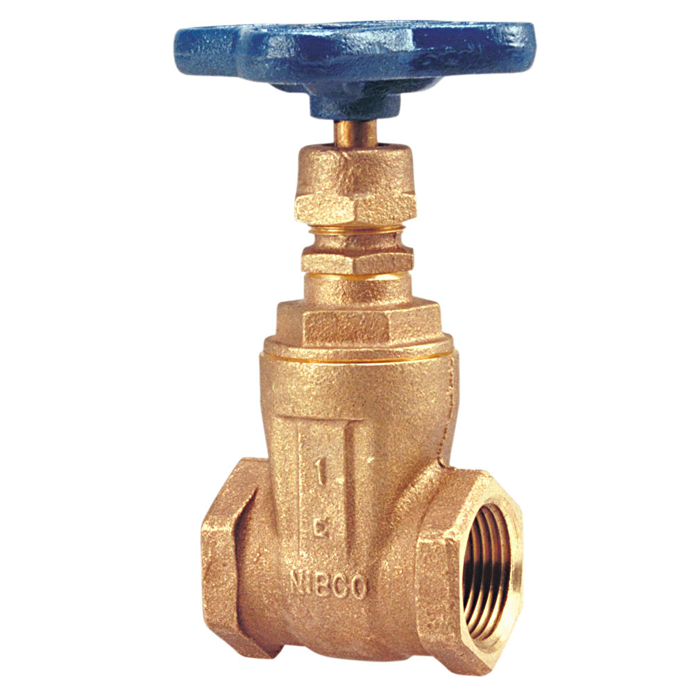 NL0J00F - T113 3" Threaded 125# NRS Gate Valve, Bronze
