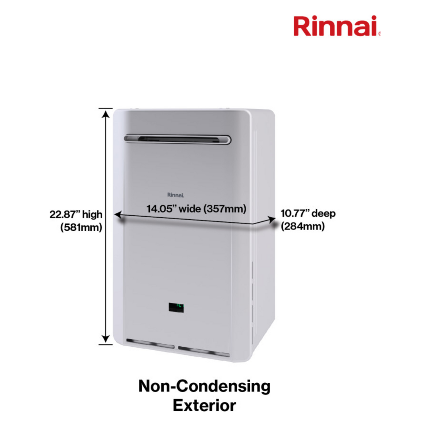 RE199EP - Outdoor Tankless Water Heater - 199,000 BTU, Liquid Propane