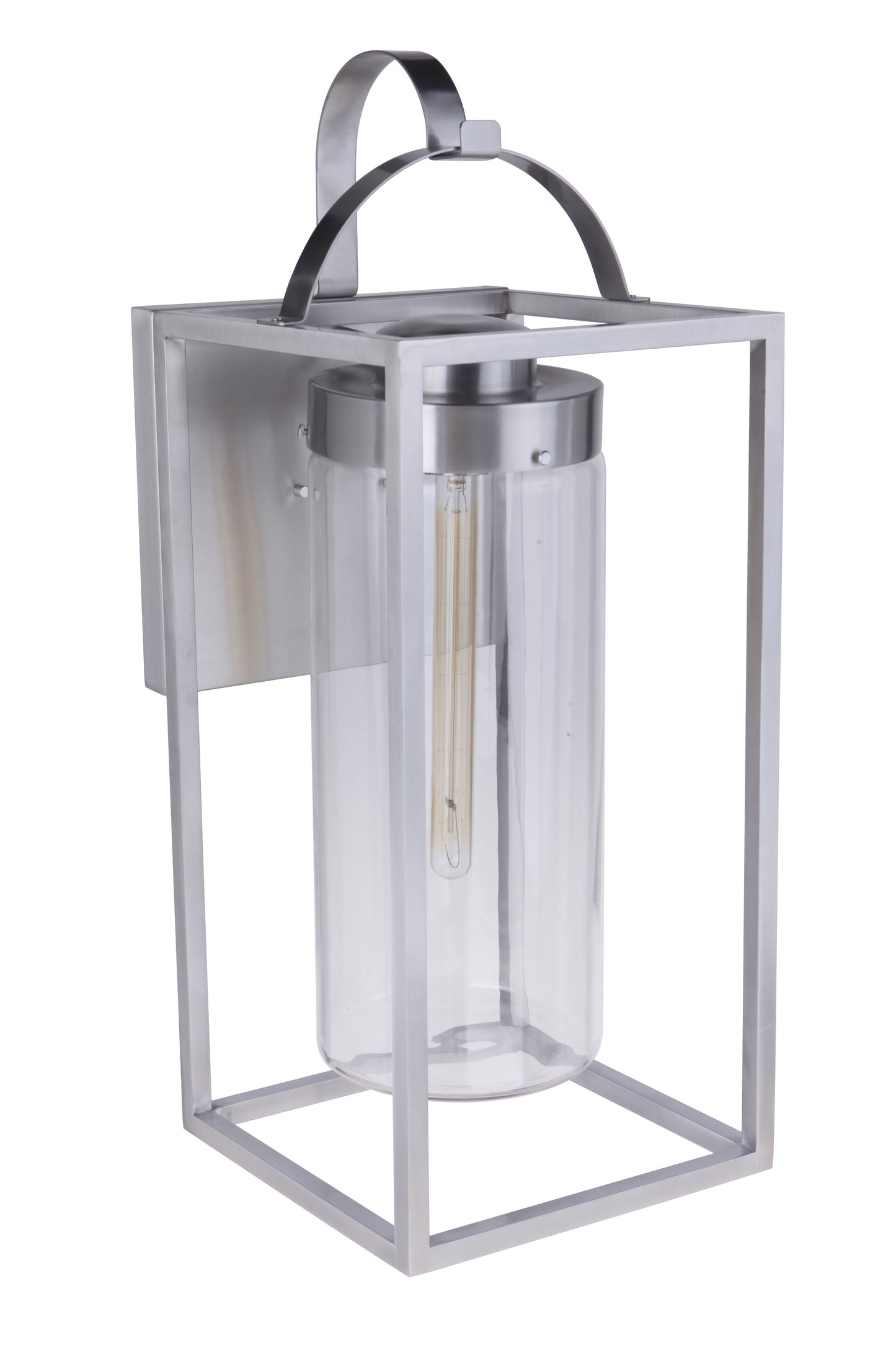 ZA4834-SA - Neo 1 Light 28" High Outdoor Wall Lantern - Satin Aluminum