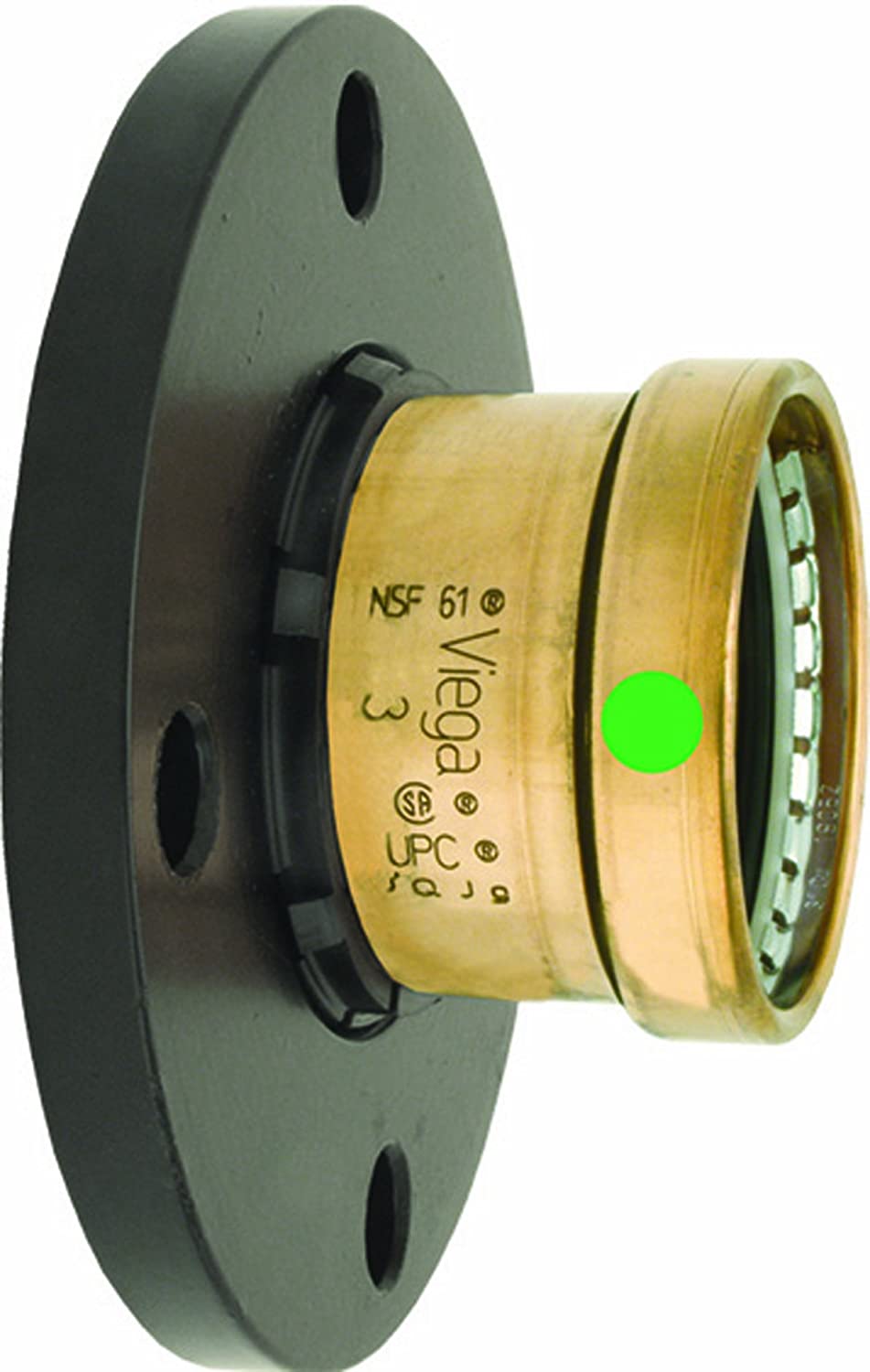 20858 - ProPress Zero Lead Copper XL-C Adapter Flange with 3" Flange x P