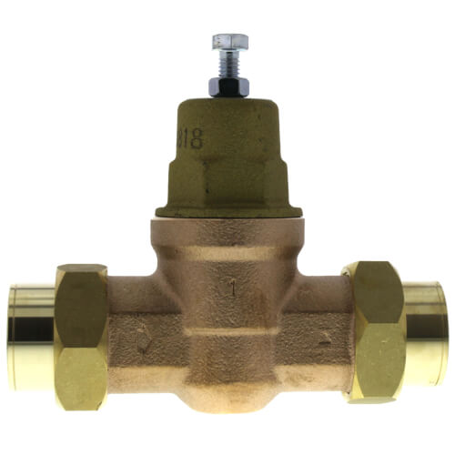 Cash Acme 23156-0045 - 1" EB45 Double Union Threaded Pressure Regulating Valve