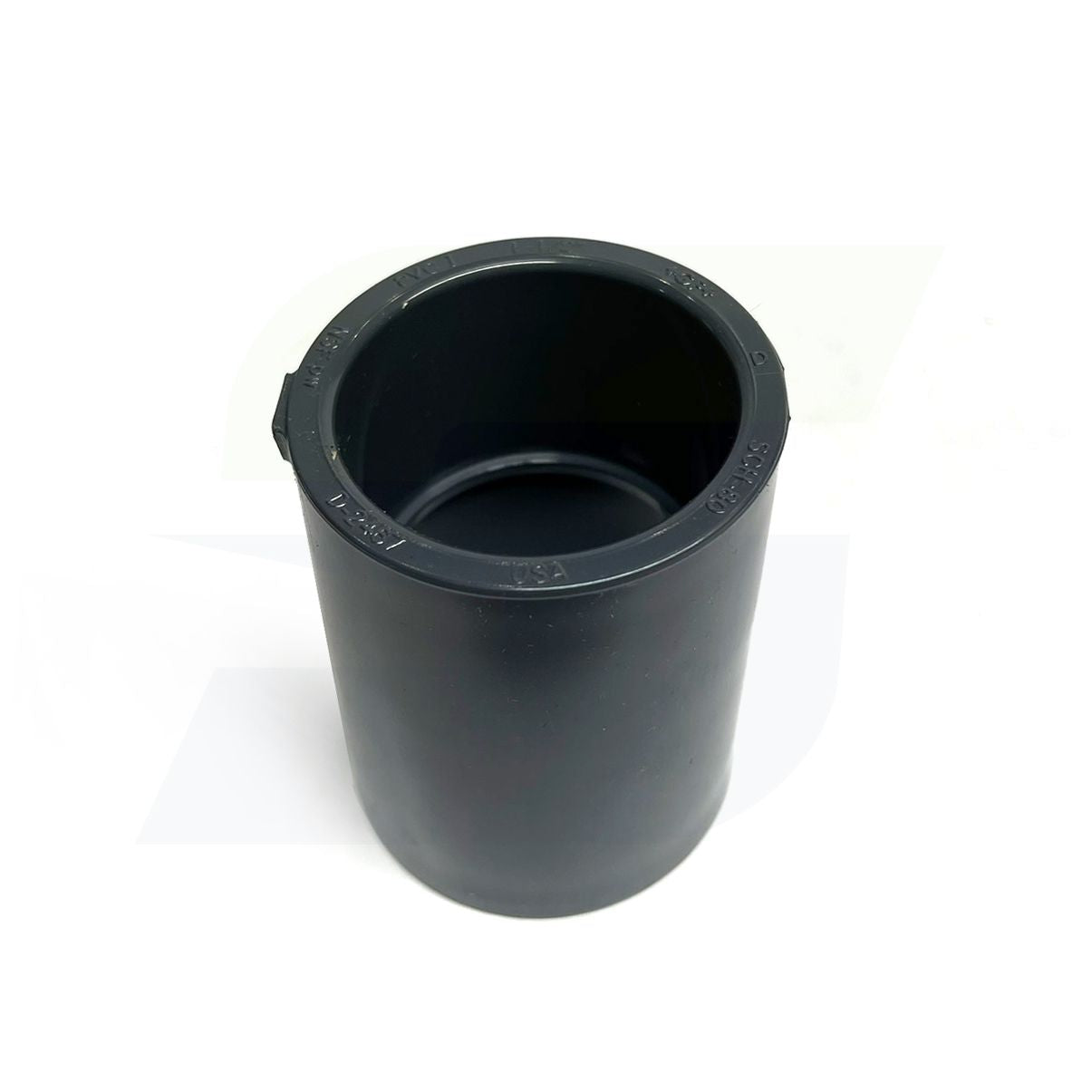 829-010 - PVC Pipe Fitting, Coupling, Schedule 80, 1" Socket