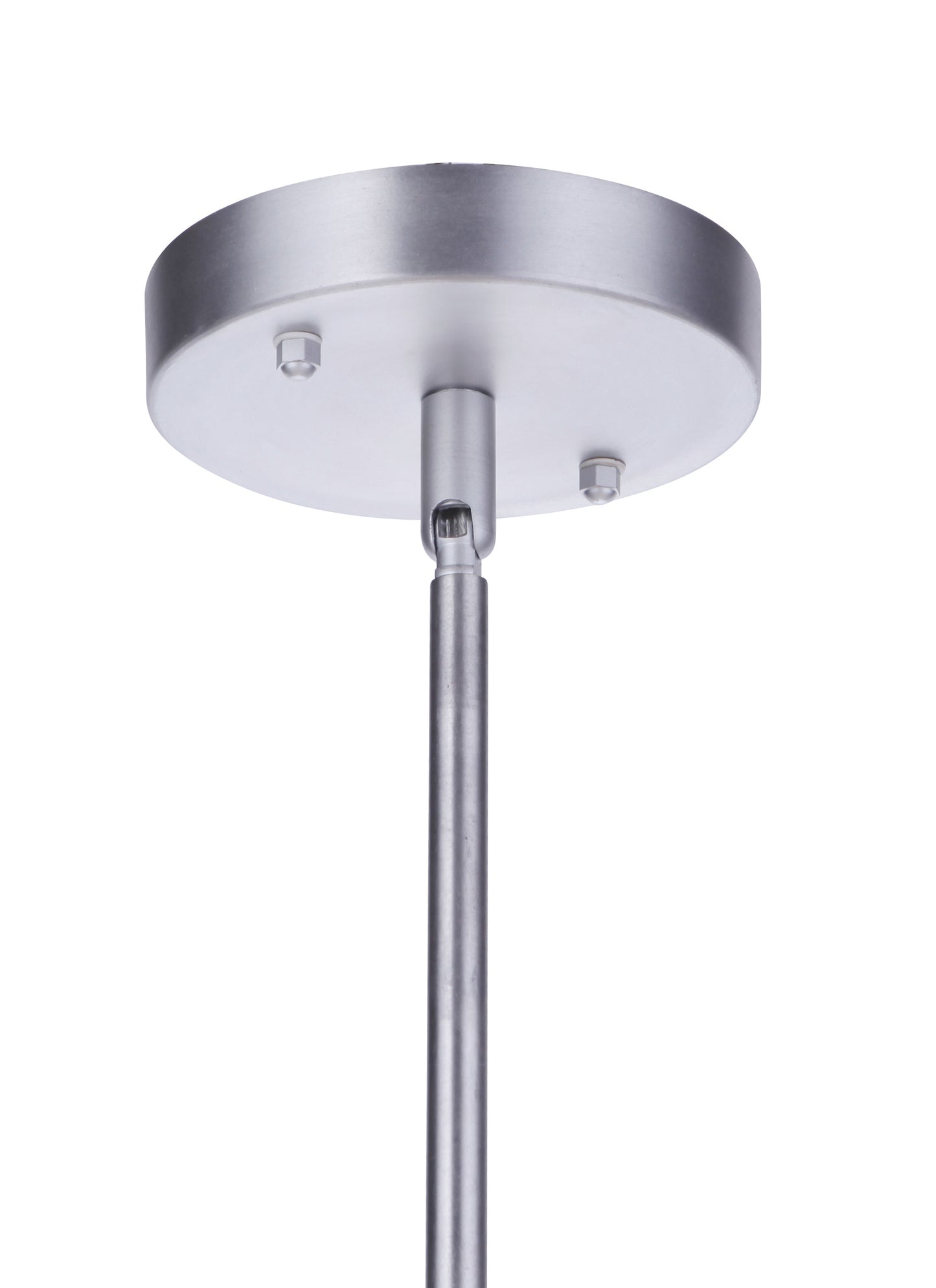 ZA3611-SA - Canon 1 Light 7.5" Wide Outdoor Pendant - Satin Aluminum