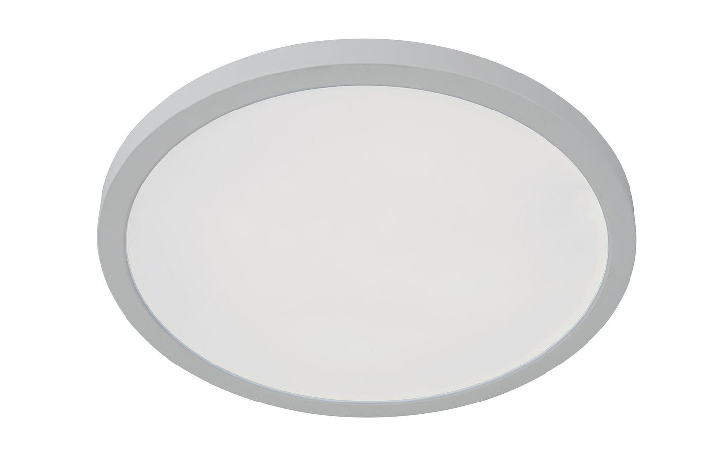 X9412-W-LED-5CCT - Slim Line II 1 Light 12" Wide Flush Mount - White