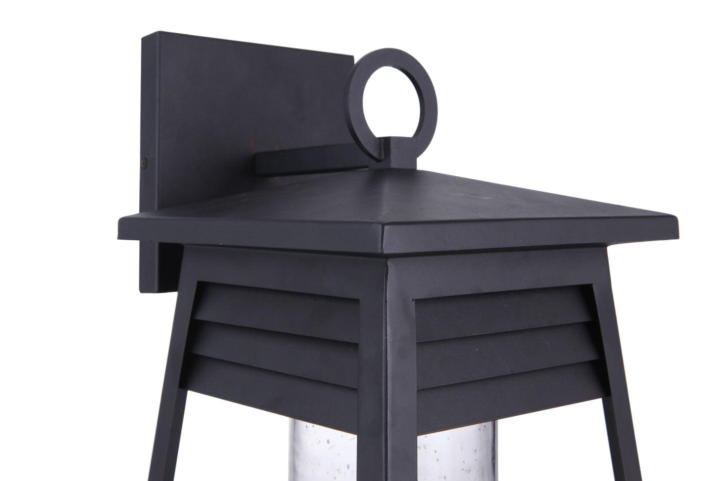 ZA2724-TB - Becca 1 Light 19" High Outdoor Wall Lantern - Textured Black