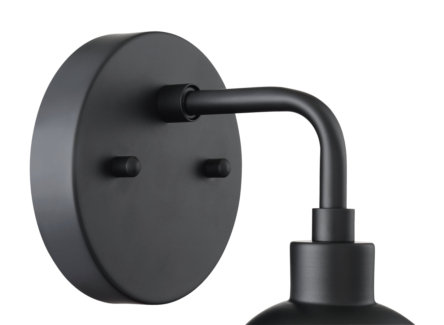 53301-FB - Que 1 Light 10.5" High Wall Sconce - Flat Black