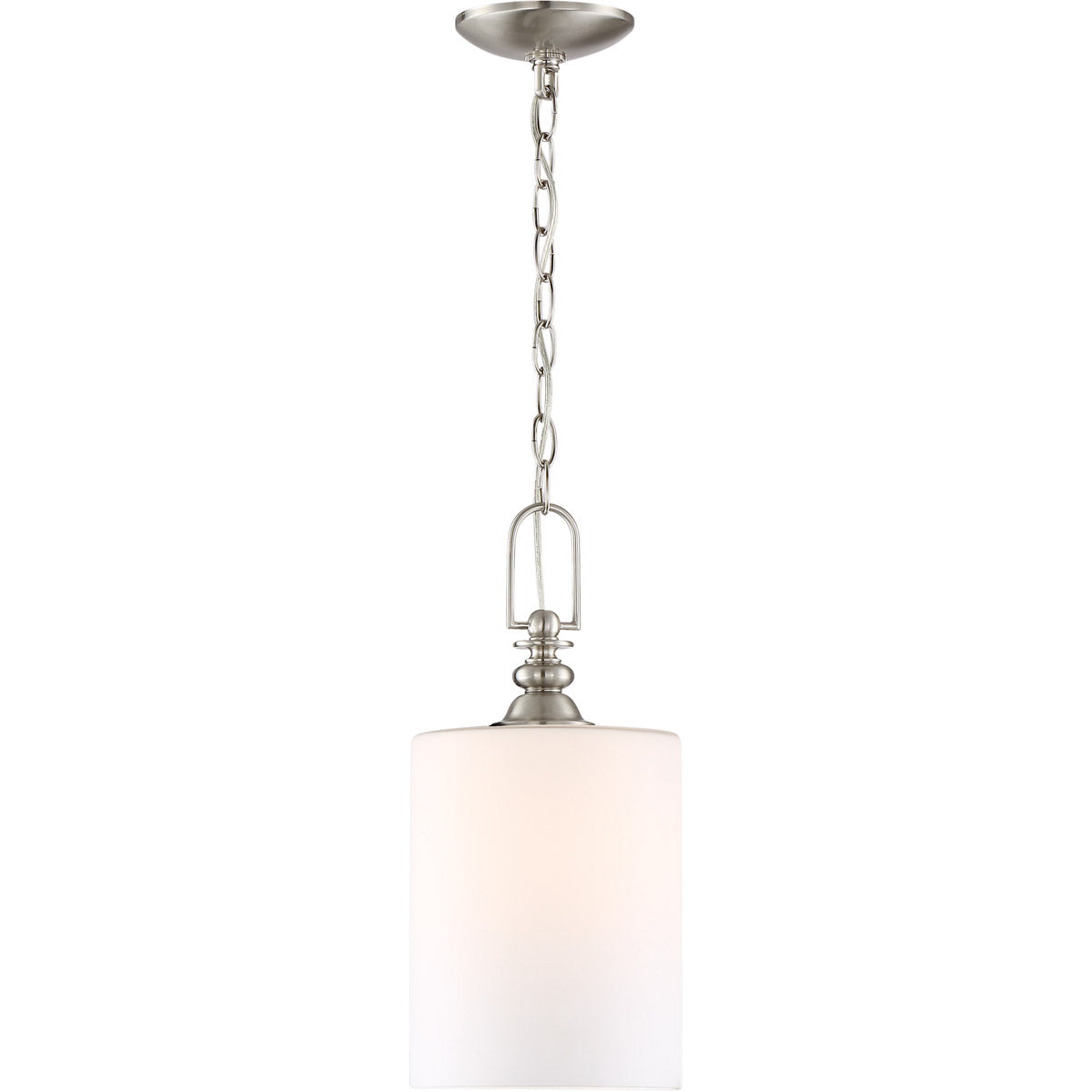 49891-BNK - Dardyn 1 Light 7.5" Wide Mini Pendant - Brushed Nickel