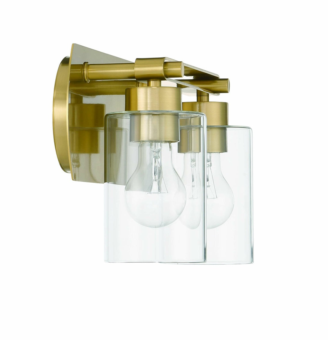 17614SB2 - Hendrix 2 Light 14" Wide Vanity Light - Satin Brass