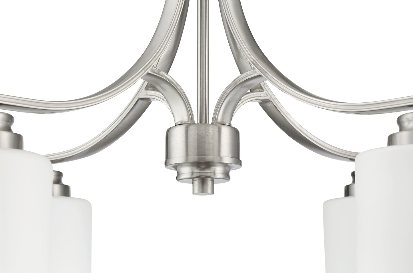 50524-BNK-WG - Bolden 4 Light 23" Wide Chandelier - Brushed Nickel