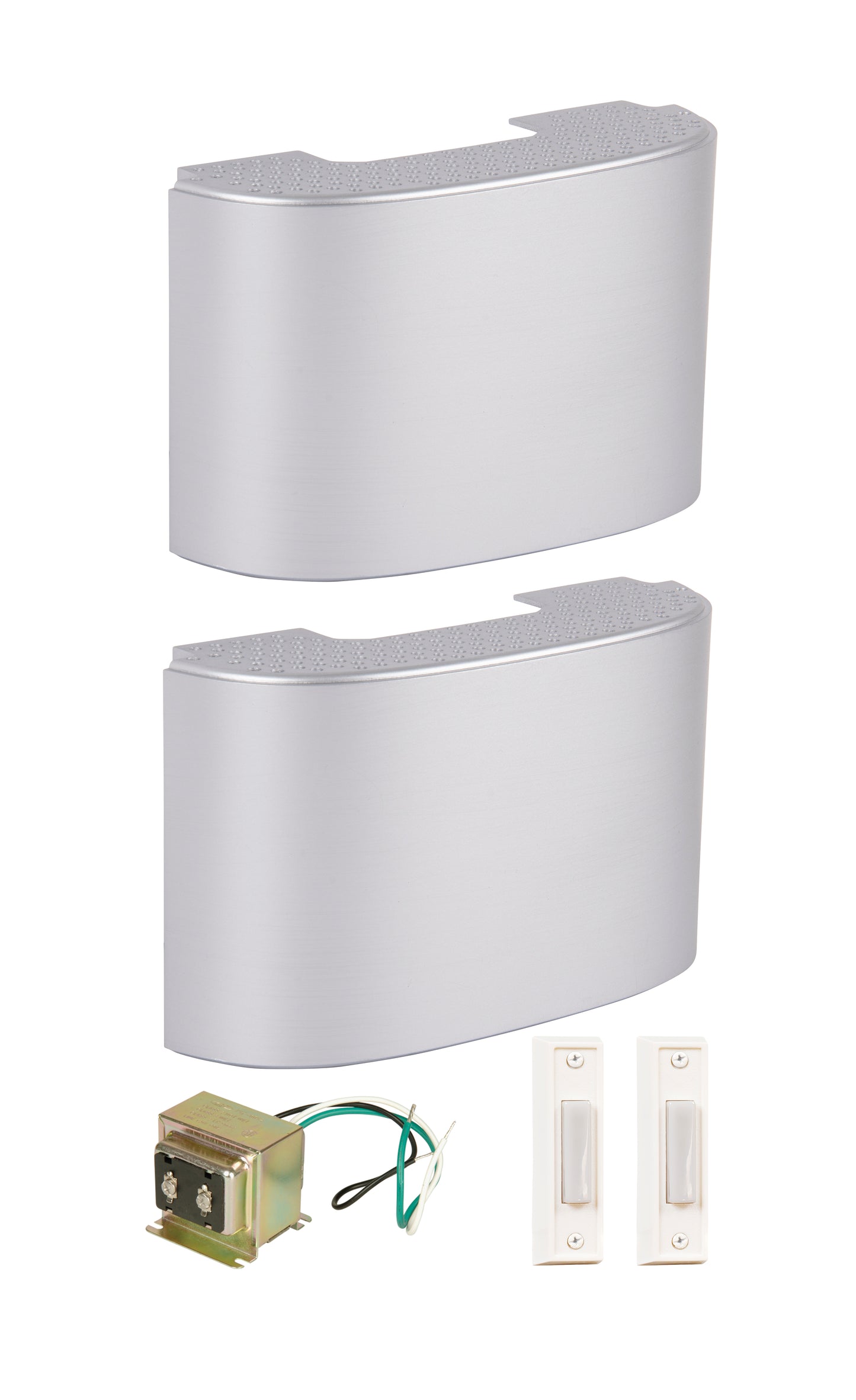 CK2002-BN - Builder Chime 8.25" High 2 Chime kit - Brushed Nickel
