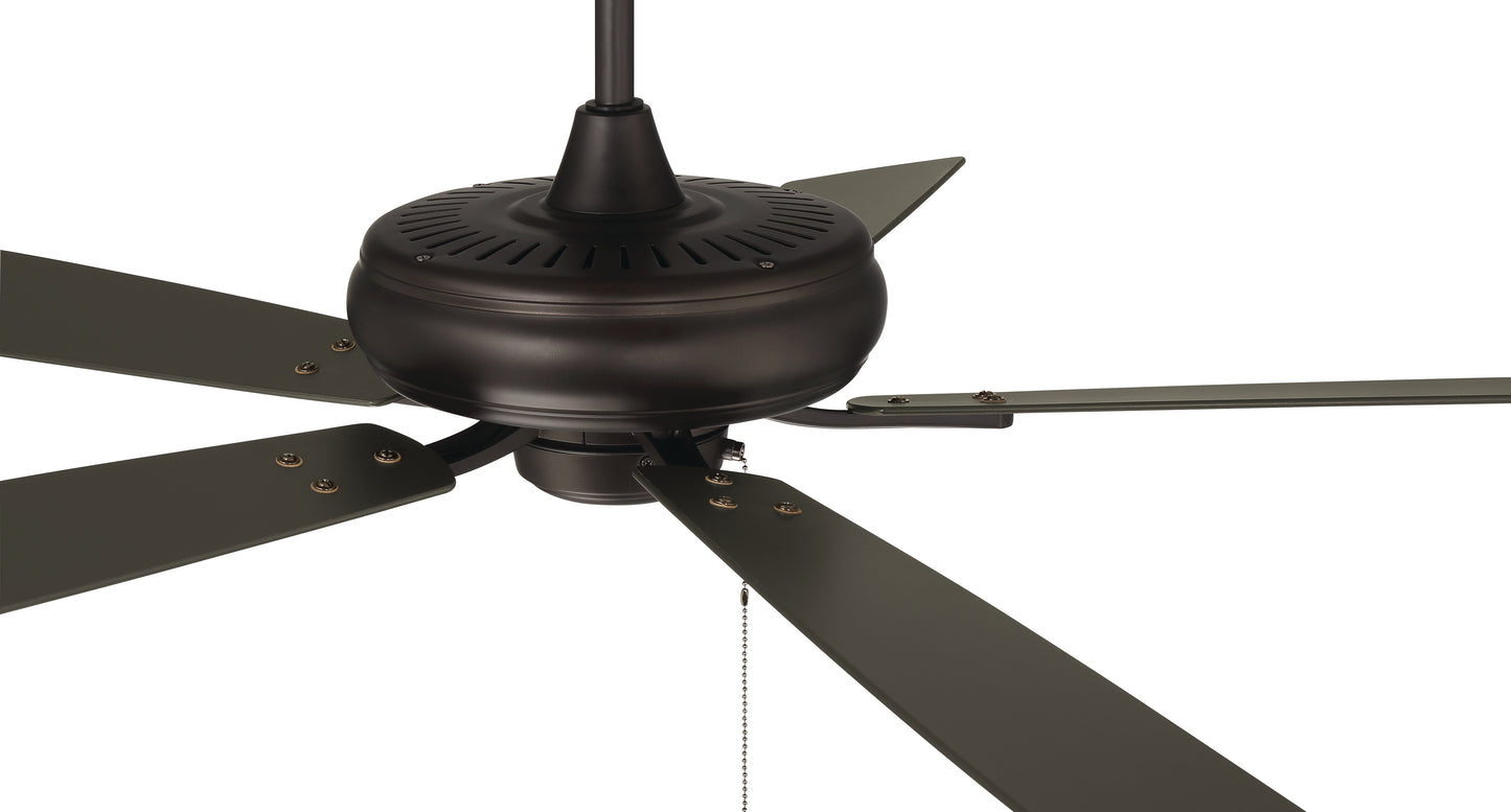 ECF52ESP5-ESPWLN - Eos 52" 5 Blade Ceiling Fan with Light Kit - Espresso