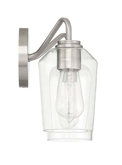 56102-BNK - Shayna 2 Light 15" Wide Vanity Light - Brushed Nickel