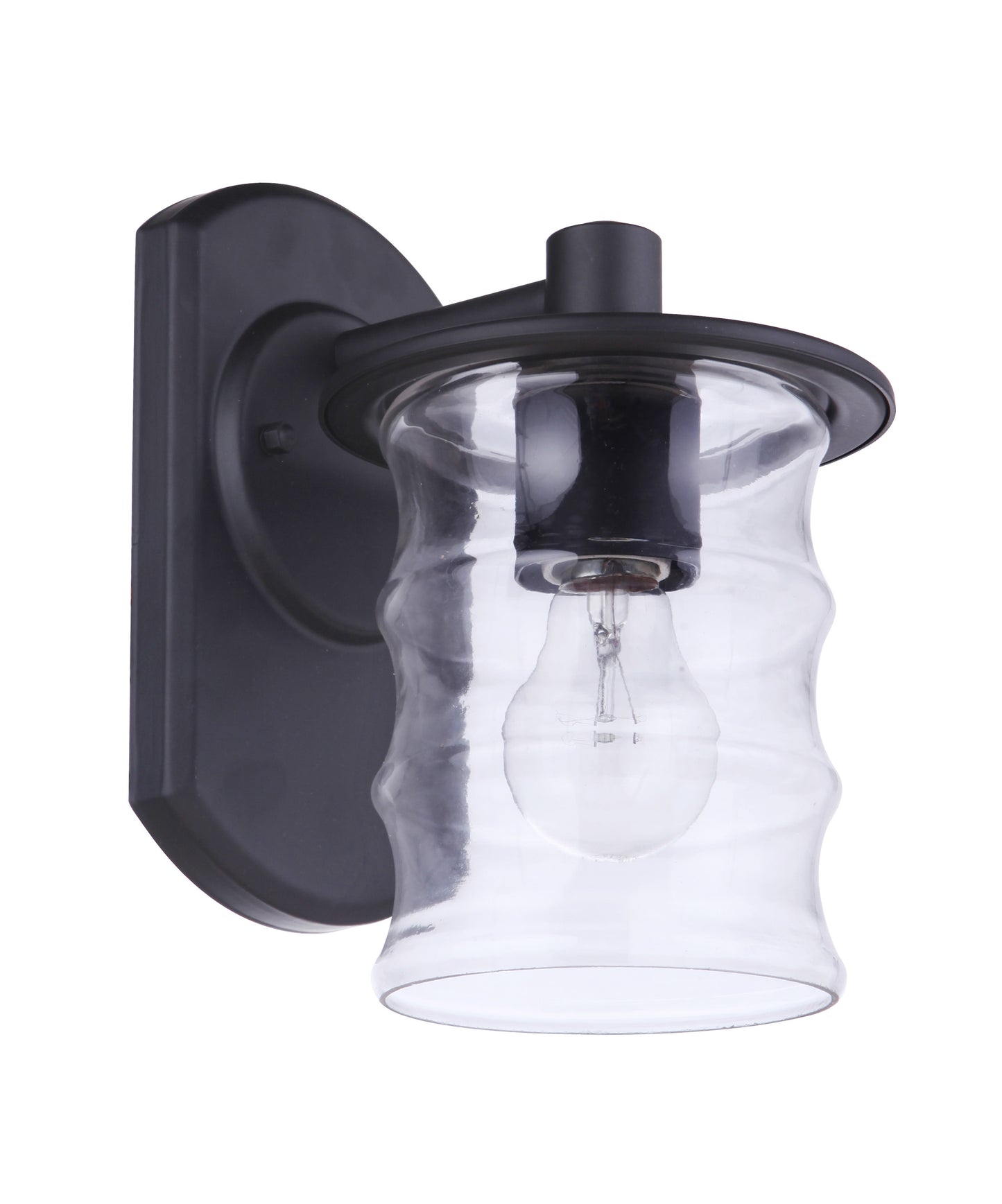 ZA3604-MN - Canon 1 Light 9.88" High Outdoor Wall Lantern - Midnight