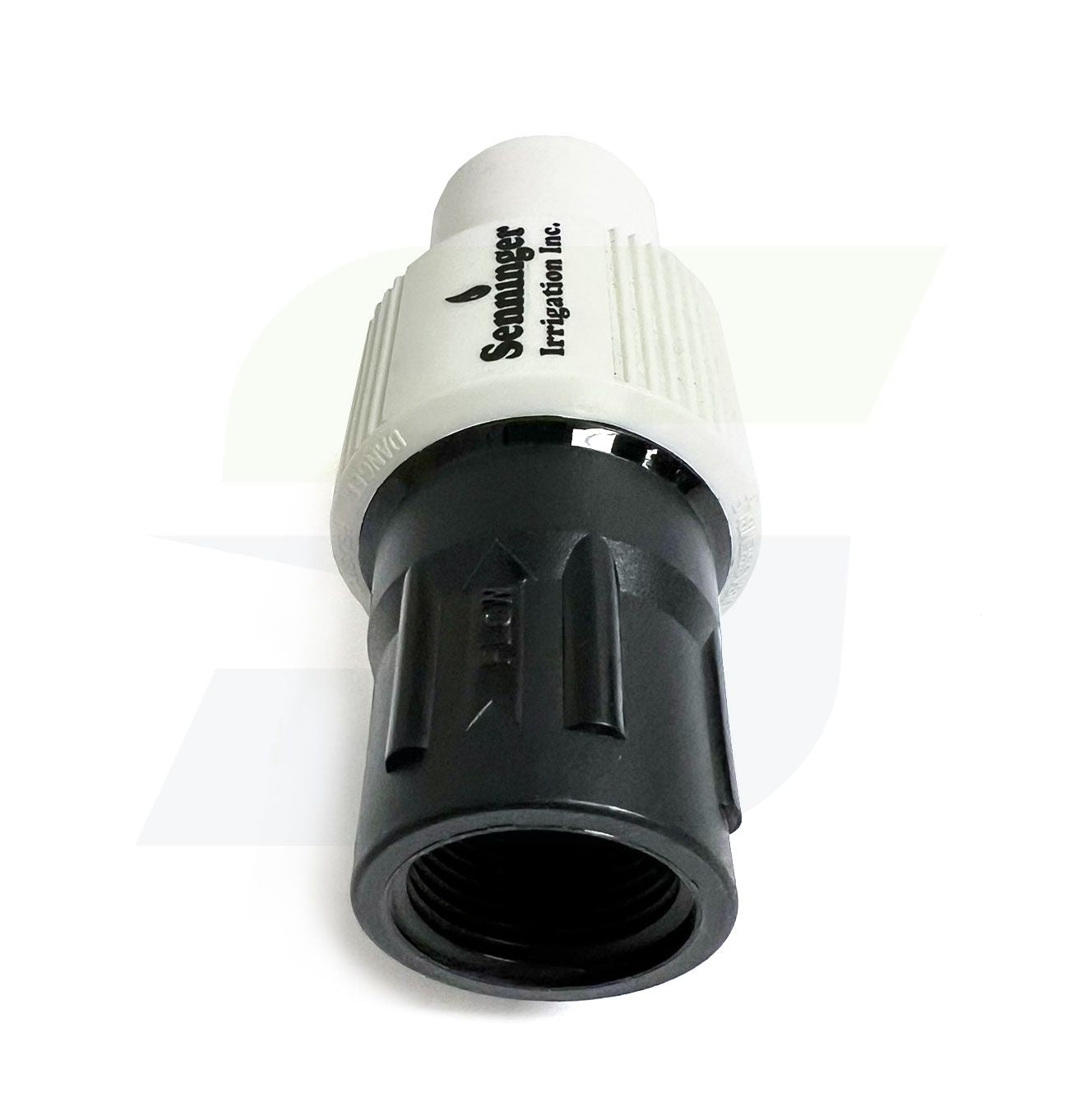 senninger's prl25 irrigation pressure regulator up stream end