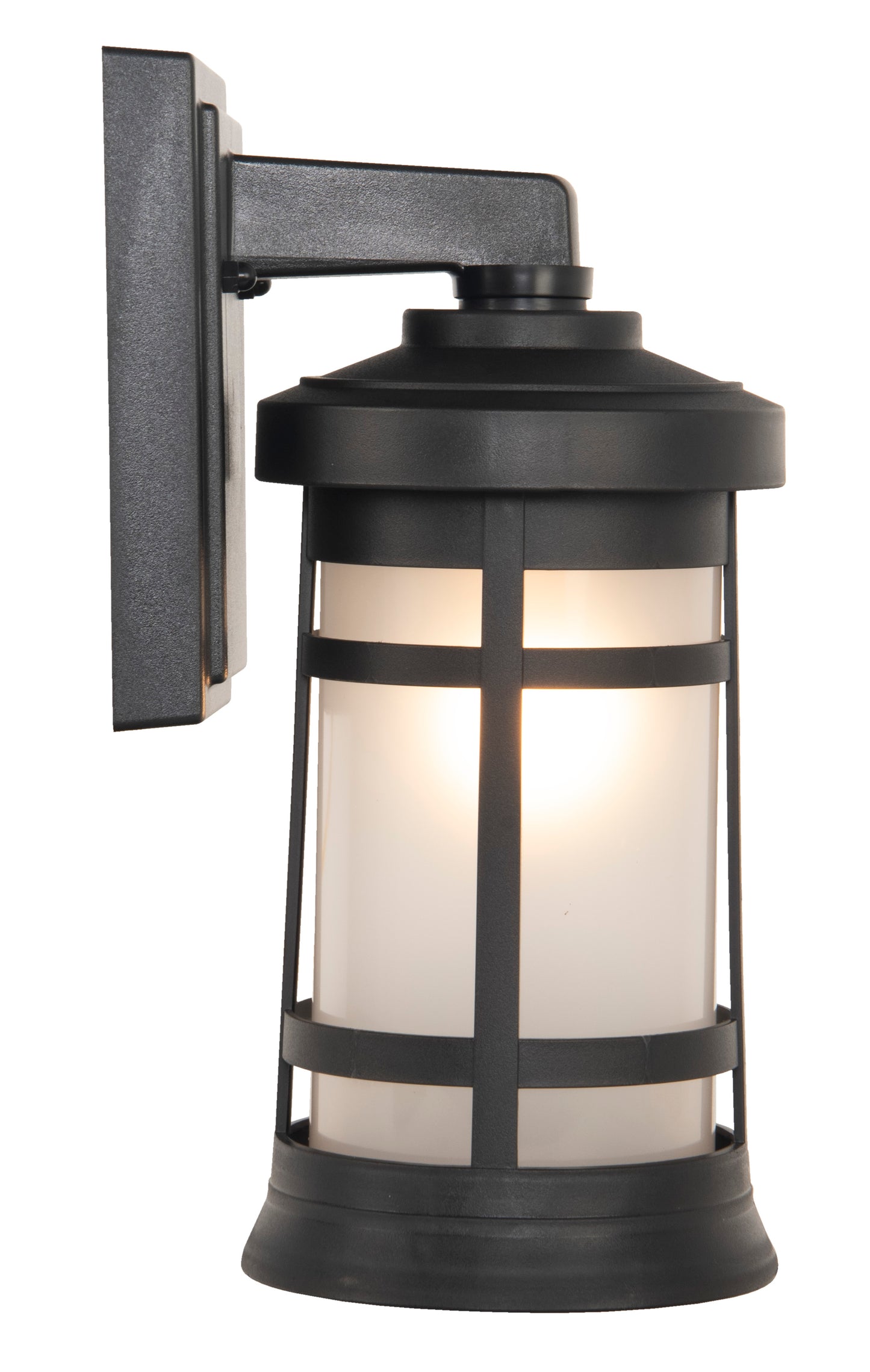 ZA2304-TB - Resilience Lanterns 1 Light 13" High Outdoor Wall Lantern - Textured Black